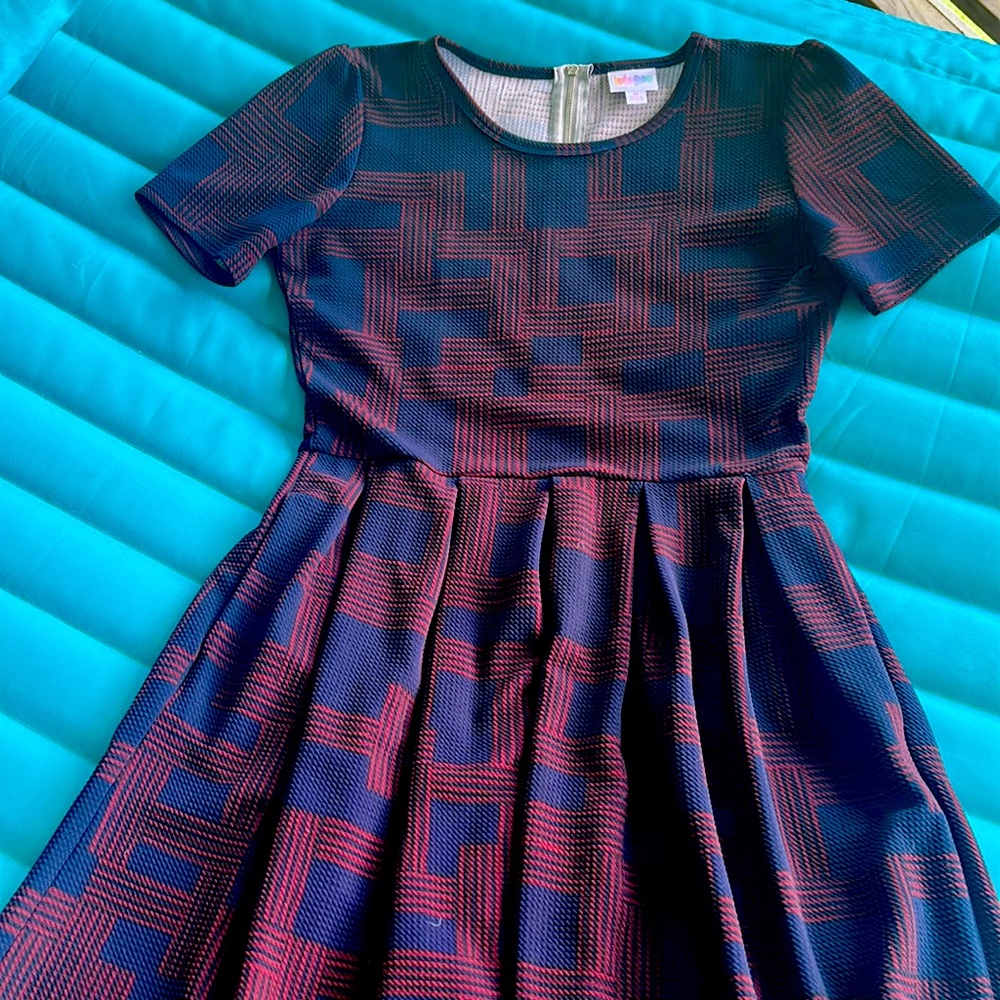 LuLaRoe Amelia dress, size M